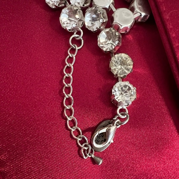 JK Rhinestone Necklace - Picture 4 of 4